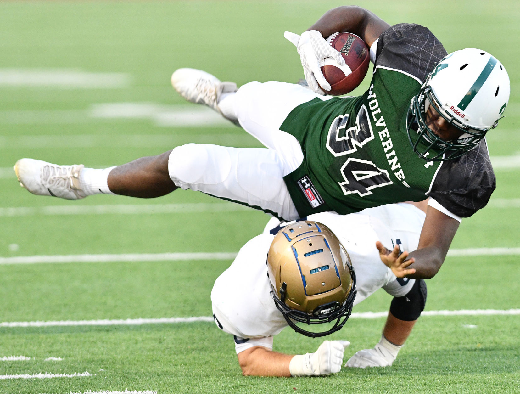 West vs Heelan football